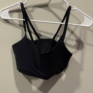 Black Women's Sports Bralette